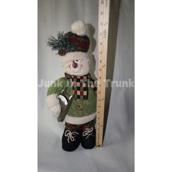 Sledding Snowman Decoration - Picture 3 of 4